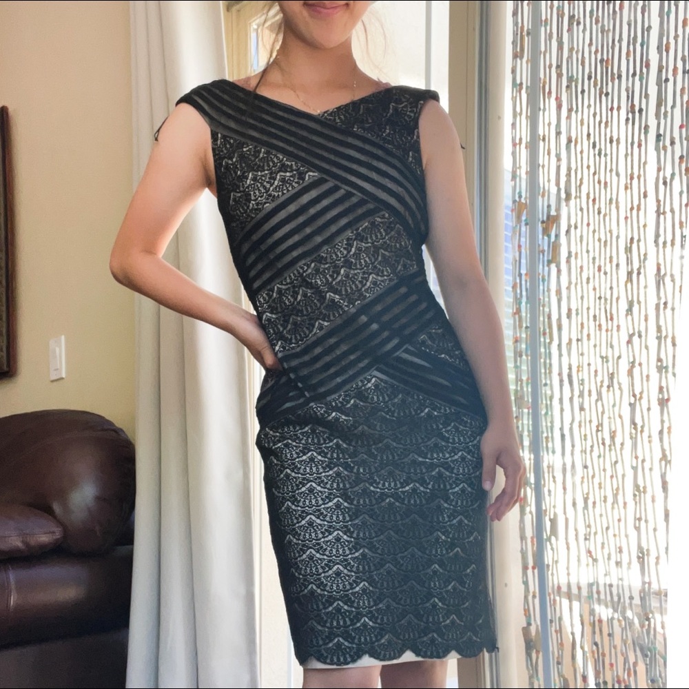Adrianna Papell Lace Sheath Dress 4